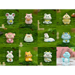 1PC Mini Zodiac Mouse Rabbit Tiger Dragon Animal