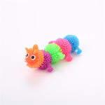 Caterpillar Rubber Puppy Tidy Home Chew Toy