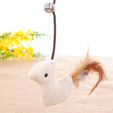 Interactive Cat Toy Funny Simulation Feather Bird