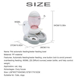7 STY Pet Bowl for Dog Food Automatic Feeder