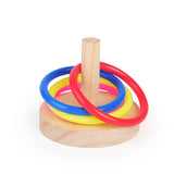 3cm Parrot Bird Ring Toy Solid Wood Educational