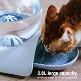 Automatic Bubble Water Dispenser for Cat