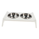 Stainless Steel 2 Pet Feeder