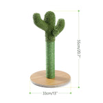 Cute Cactus Cat Tree Toy with Ball