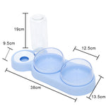 HOOPET New Pet Dogs Cats Double Bowls