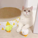 Cat Toy Wind Up Jumping Chicken Funny Pet