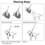 Dog Vest Harness And Leash Set