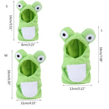 Funny Frog Shaped Birds Clothes Plush Flying Suit