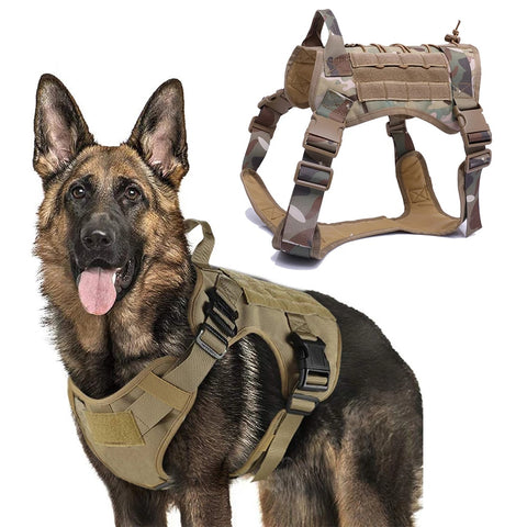 Military Tactical Dog Harness Front Clip Law Enforcement