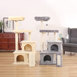 Cat Tree Climbing Tower with Sisal Scratching