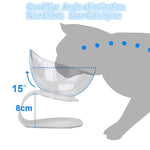 Non-Slip Double Cat Bowl Pet Water Food