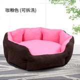 Dog Beds House Sofa Washable Round Plush Mat