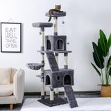 Pet Cats Tree House Condo Perch Entertainment