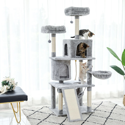 Cat Climbing Frame Scratching Post Tree