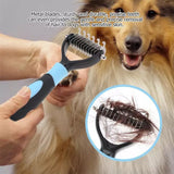 Benepaw Professional 2 Sided Dematting Dog Comb