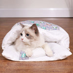 Washable Cat Bed Blanket Sleeping Bag