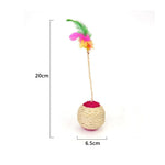 Cat Toy Pet  Sisal Scratching Ball