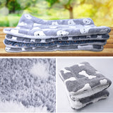 Pet supplies winter warm soft blanket