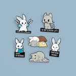 Cartoon Cute Animal Enamel Pin