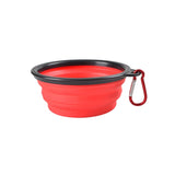 Dog Ccollapsible Water Bowl Silicone Travel Portable