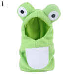 Funny Frog Shaped Birds Clothes Plush Flying Suit