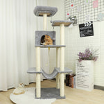 6 Kinds Cat Toy Scratching Post Wood Climbing Tree