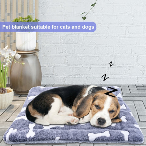 Pet supplies winter warm soft blanket