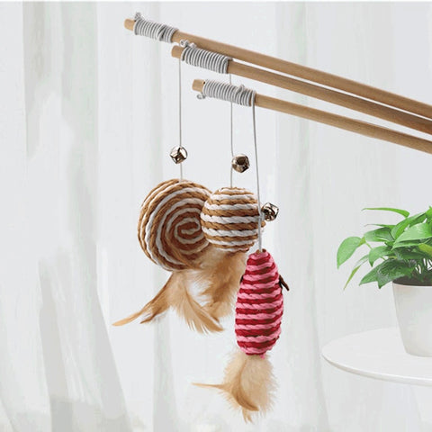 Interactive Animal Shape Pet Cat Toys