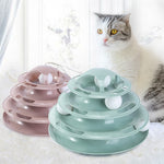 Intelligence Amusement disc cat toys ball