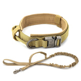 Dog Training Collar Adjustable Tactical Dog Collar And Leash Set