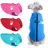 Winter Pet Dog Clothes Letter Design Fleece Dog Coats Jacket For Small Medium Dogs Warm Clothing French Bulldog Costume