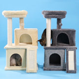 Cat Tree Climbing Tower with Sisal Scratching