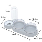 HOOPET New Pet Dogs Cats Double Bowls