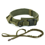 Dog Training Collar Adjustable Tactical Dog Collar And Leash Set