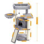 Multi-Level Pet Cat Tree House Candos