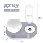 New 2-in-1 Cat Bowl Water Dispenser