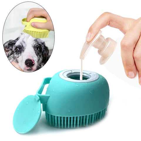 Pet Bath Brush Massage Comb