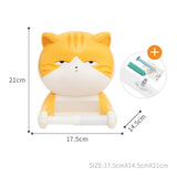 Cute Cat Toilet Paper Holder for Roll Cards