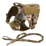 Military Big Dog Harness Pet German Shepherd