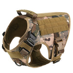 Military Big Dog Harness Pet German Shepherd