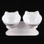 Non-Slip Double Cat Bowl Pet Water Food