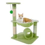 Cat Climbing Tower With Hammock