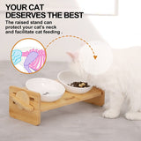 HOOPET Pet Bowl Cat Elevated