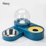 1.8L New Bubble Pet Bowls Food Automatic Feeder