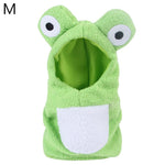 Funny Frog Shaped Birds Clothes Plush Flying Suit