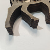 Wooden Animal Wolf Statue Creativity