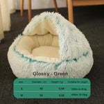 Super Soft Dog Bed Round Plush Mat