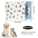 Washable Cat Bed Blanket Sleeping Bag