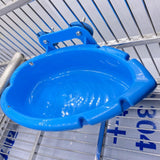 Bird Baths Tub Parrot Cage Hanging Bathing