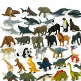 12pcs Simulation Wild Animal Model Realistic